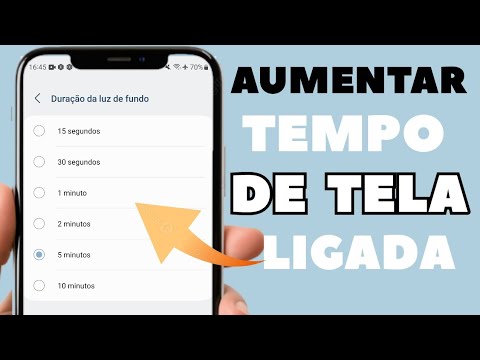 COMO AUMENTAR TEMPO DE TELA LIGADA DO SAMSUNG - YouTube