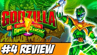 The Fury Of King Ghidorah | Godzilla vs Mighty Morphin Power Rangers #4 Comic Review