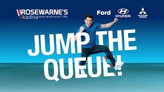 Jump the Queue at Rosewarne's Kadina