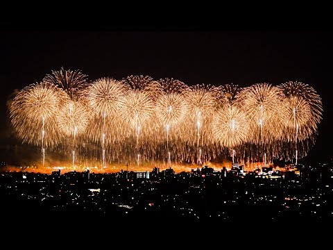 2017 長岡花火 フェニックス [4K] Revival prayer fireworks【Phoenix】 2017年8月3日 Nagaoka Fireworks festival