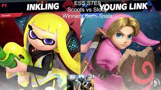 Elite Smash Series S7E9 - Winners Semi-finals: Scoots (Inkling) vs. Sloop (Young Link)