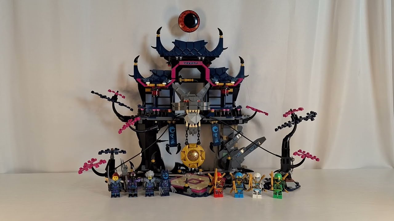 Обзор набора Lego Ninjago Dragons Rising Wolf Mask Shadow Dojo