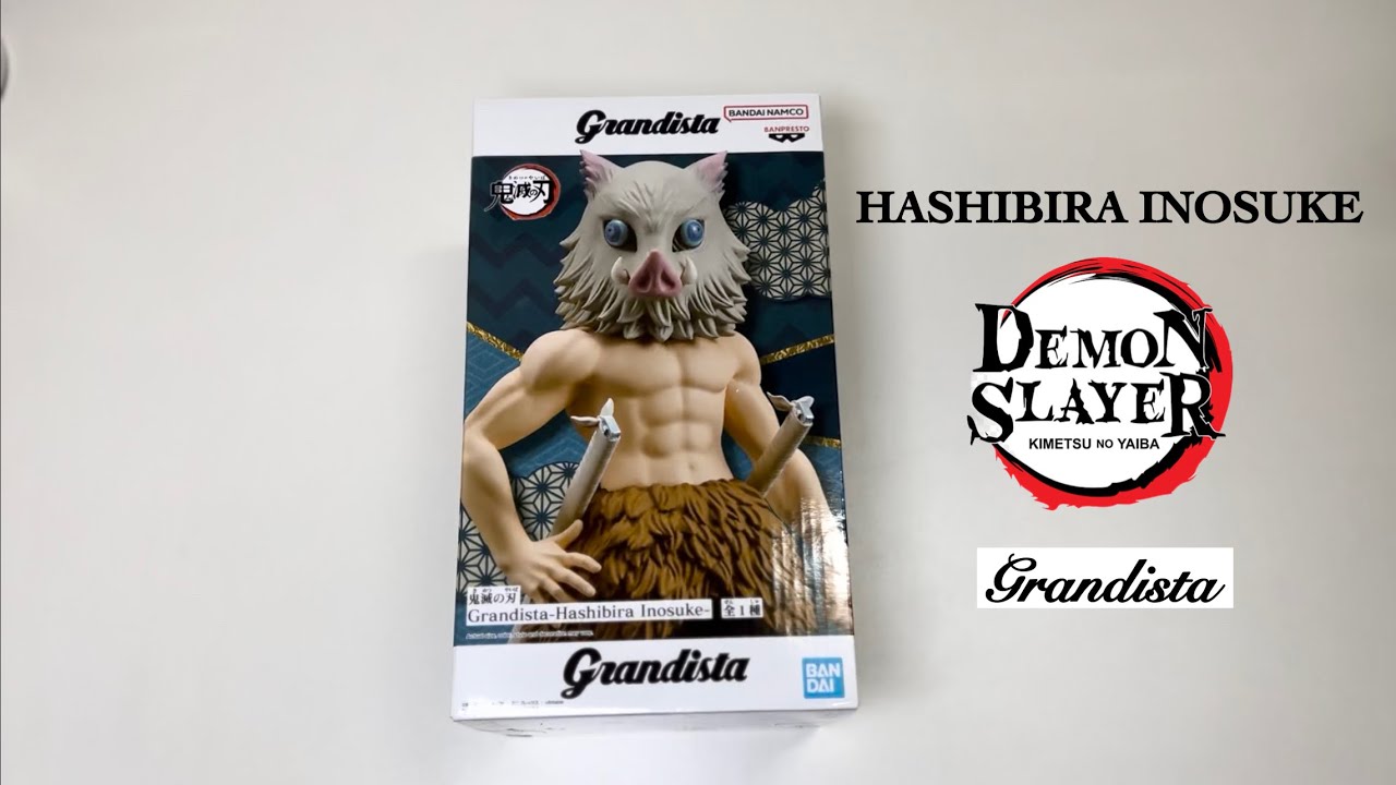 Boneco Demon Slayer Kimetsu no Yaiba Inosuke Hashibira Grandista