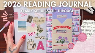 my 2026 reading journal setup + flip through 📓✨📚