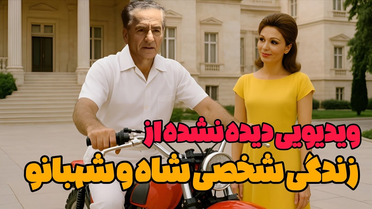 برای اولین بار ویدیو دیده نشده شخصی شاه و شهبانو !