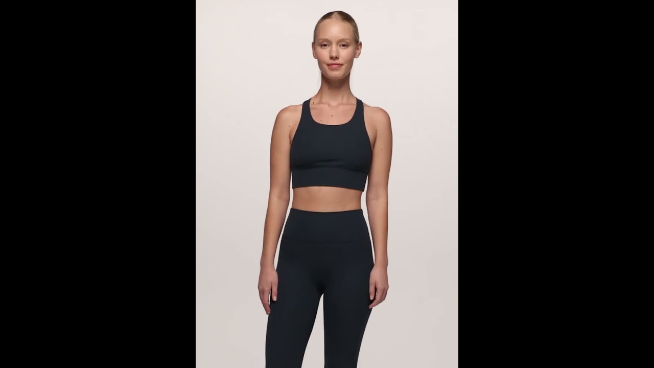 Preview of prAna Luxara Rib Racerback Bralette Video