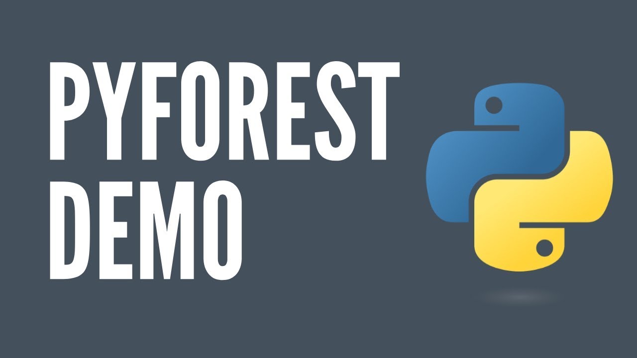 PyForest Demo - YouTube