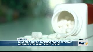 Bladen County commissioners approve use of opioid settlement funds for establishing adult drug co...