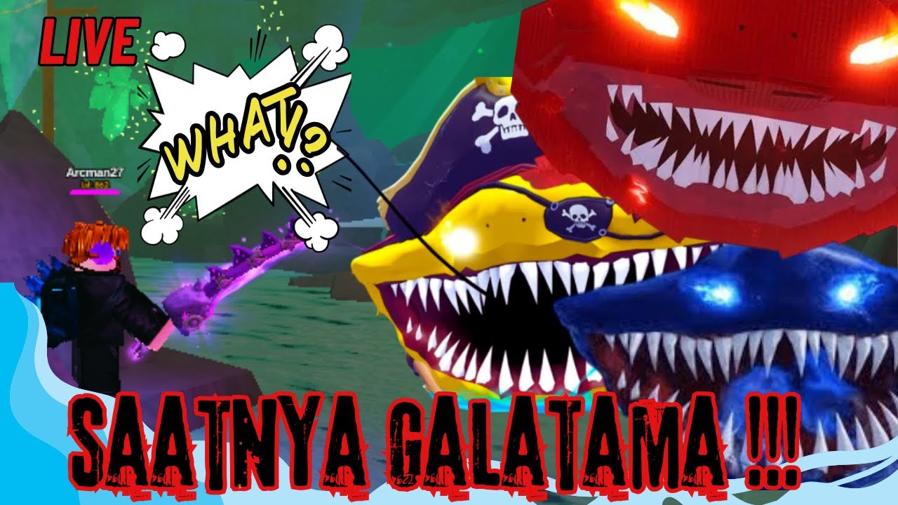 MEGA GALATAMA DAN BAGI" IKAN MITOS !! FISH IT !! ROBLOX