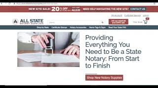 NOTARY SUPPLIES  *** NOTARY2NOTARY ***