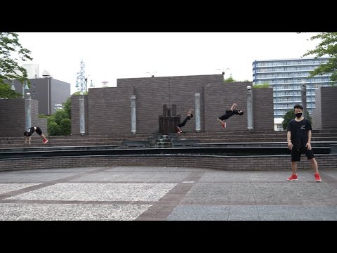 【VFX】アクロバティックな時空間合成
