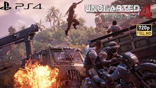 Uncharted 4 Best Epic chase in Gaming history [PS4] [720p]