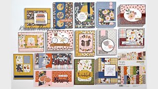 Simple Stories Cozy Days - 38 cards from one 6x8 paper pad