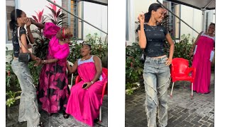 Wow 💃🏻💃🏻 I’ve a VVIP guest, Ogechi’s daughter begs me to bring her parents back together, chai
