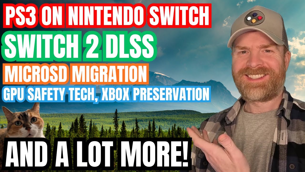 PS3 Emulation on Nintendo Switch, Switch 2 DLSS, MicroSD Card