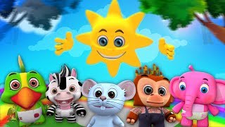 Aｰh farbror sol | låtar för barn | roligt för småbarn | Childrens Songs | Little Treehouse