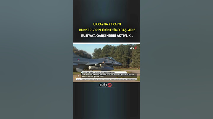 Ukrayna yeraltı bunkerlərin TİKİNTİSİNƏ BAŞLADI - Rusiyaya qarşı HƏRBİ AKTİVLİK...