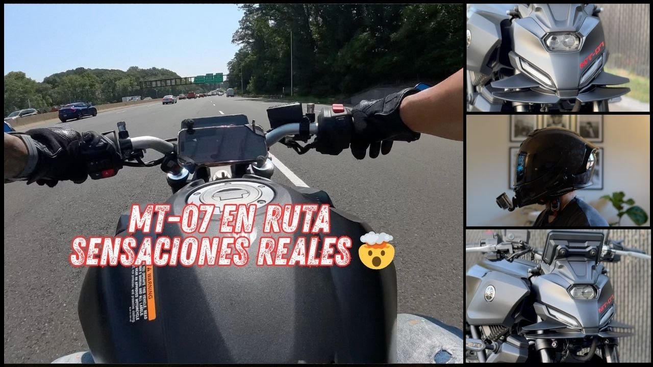 👉 Ruta con la Yamaha MT-07 2025 🏍 | Sensaciones de Manejo (Grabado en 360° con Insta360 X4) 🔥