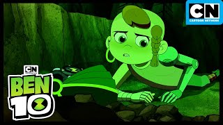 Ben 10 Flys Through Portals | Ben 10 | Cartoon Network