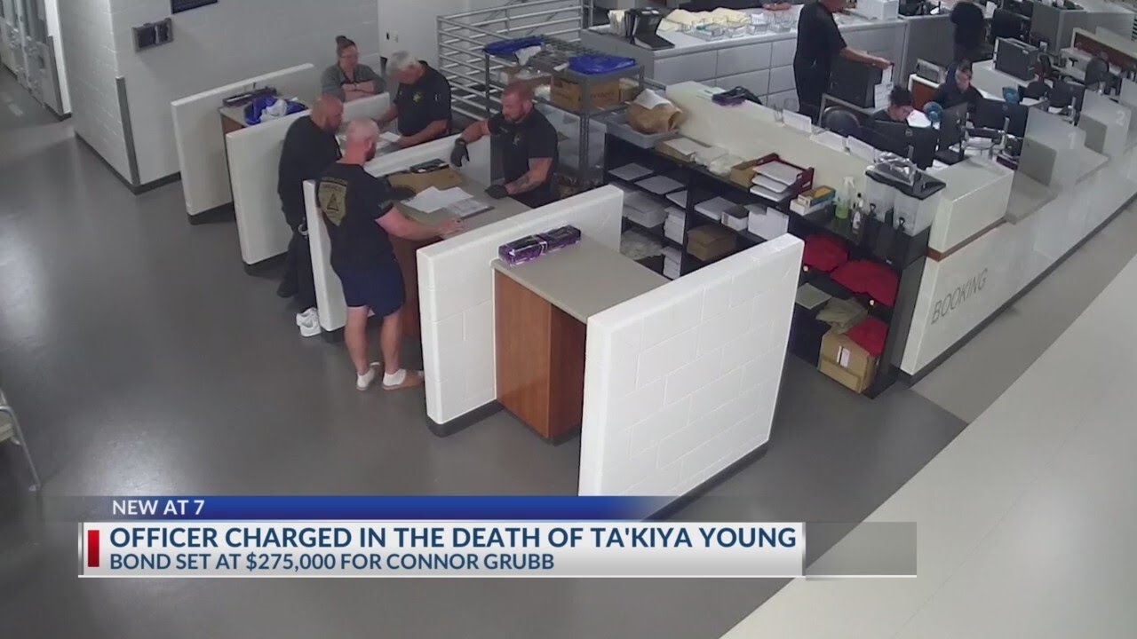 Officer charged in death of Ta'Kiya Young - YouTube