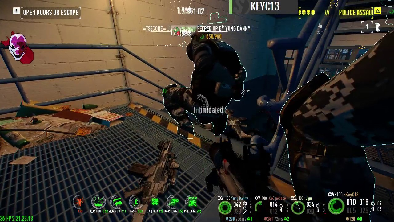 Payday 2 Prison Nightmare DW 1200+ Bags Challenge (Part 4) YouTube