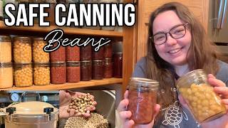How to Pressure Can Dry Beans for Long-Term Food Storage
