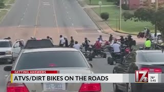 ATVs/dirt bikes driving illegally on Durham streets: What can be done about the complaints?