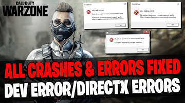COD Warzone Season 3 DEV Error | Warzone Crashing | Directx encountered an unrecoverable error