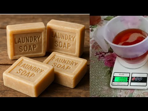 صابون يستخدم في نفس اليوم الصابون على الطريقه الساخنه