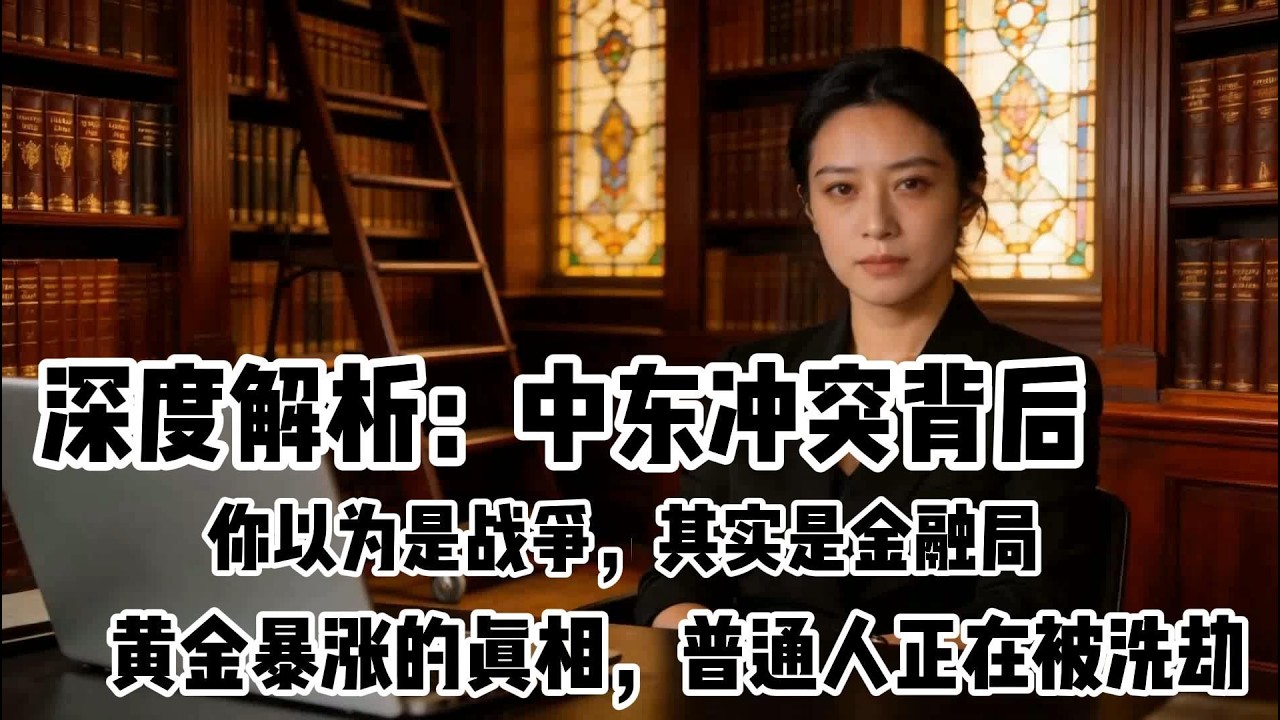 深度解析：中东冲突背后，你以为是战争，其实是金融局：黄金暴涨的真相，普通人正在被洗劫#金融危机 #黄金 #零距离看懂财经 #燃起来了大国重器 #掘金计划2026