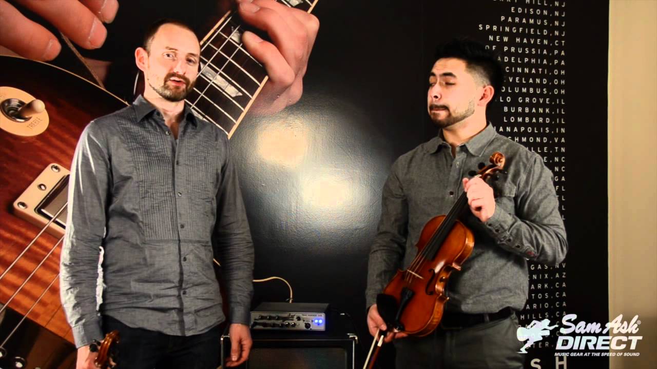 The Realist Acoustic Electric Violins at samash.com