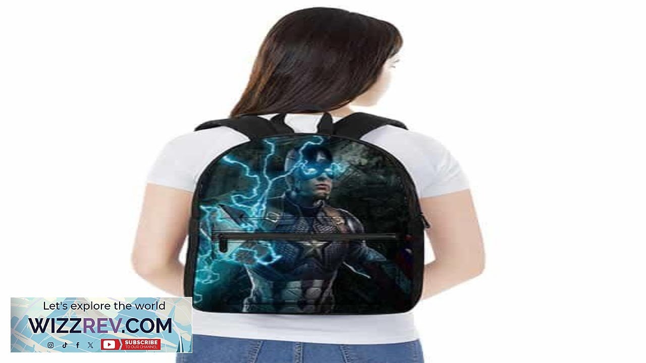 Avengers Endgame Captain America Mjolnir Power Epic Backpack Review