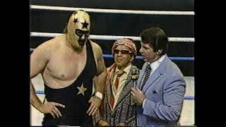 Masked Superstar & Grand Wizard / Pat Patterson / Sgt. Slaughter MSG promos - aired 10/22/83