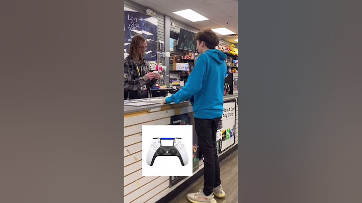 Trying to Sell a Fake controller At GameStop