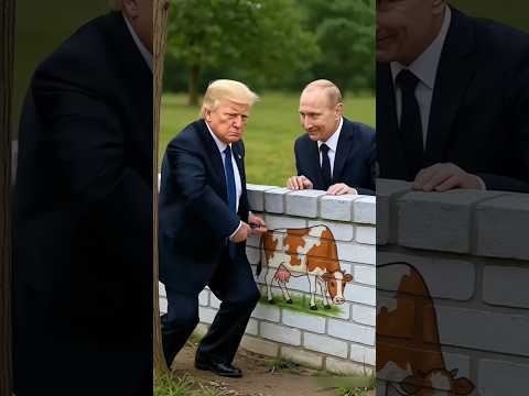 A perfect plan has been laid out by Trump and Putin #trump #putin #funny