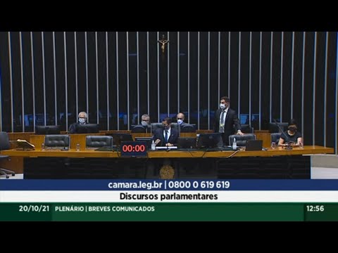 Plenário - Breves Comunicados - Discursos Parlamentares - 20/10/2021