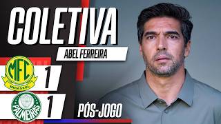 MIRASSOL 1 X 1 PALMEIRAS: ABEL FERREIRA FALA APÓS EMPATE NO BRASILEIRÃO | COLETIVA
