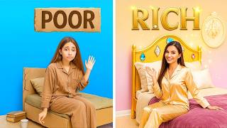 From NERD to POPULAR! Rich vs BROKE Beauty Transformation Stories