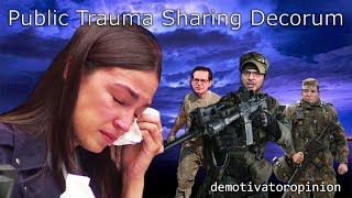 Public Trauma Sharing Decorum