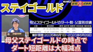 【ステイゴールド】 父としてだけでなく、母父としても強烈な個性を出す種牡馬！