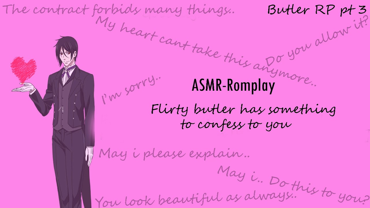ASMR - Flirty butler has something to confess to you