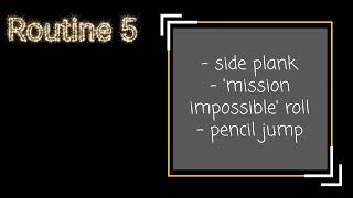 Gymnastics Lesson Ideas For Pe - Routines