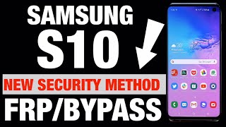 Samsung Galaxy S10 - Google Account / Frp Bypass  Android 10 /New Security Method 2020