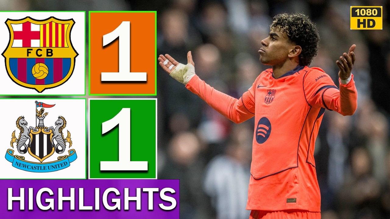 Barcelona vs Newcastle 1-1 Extended Highlights & All Goals 2026 HD