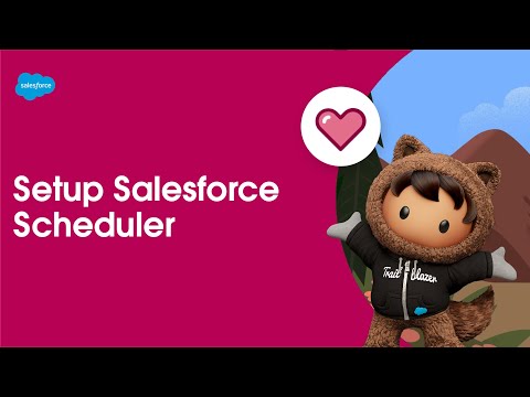 Salesforce Platform: Setup Salesforce Scheduler | Expert Coaching
