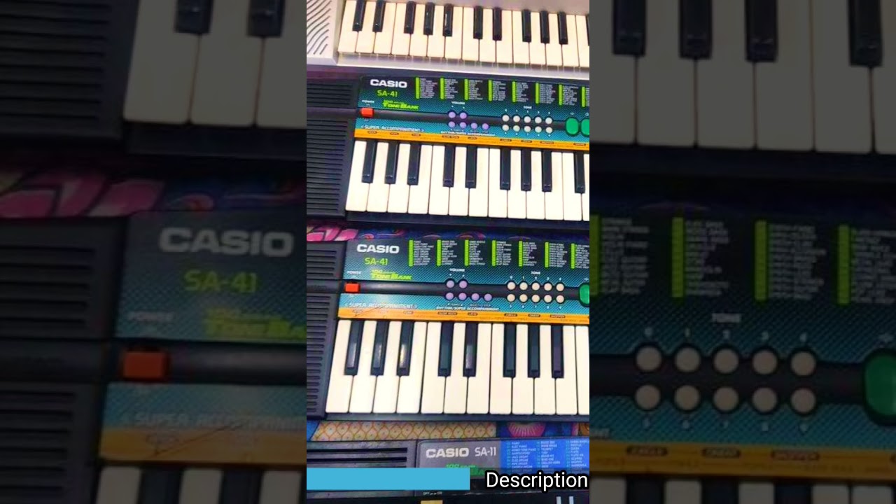 🎹Casio Sa41🎹 My Casio Collection  