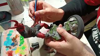Painting the 3D Printed Hellboy Statue Figure
