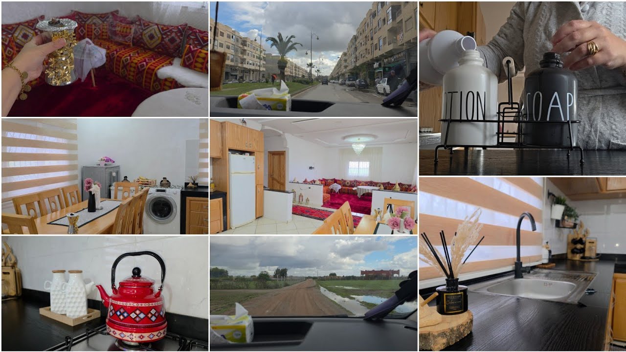 روتين تحفيزي من العروبية يلالة❤️غيحيد من العكز واخا البرد❤️مشترياتي للمطبخ خلاتي نضفو بلا هوايا❤️