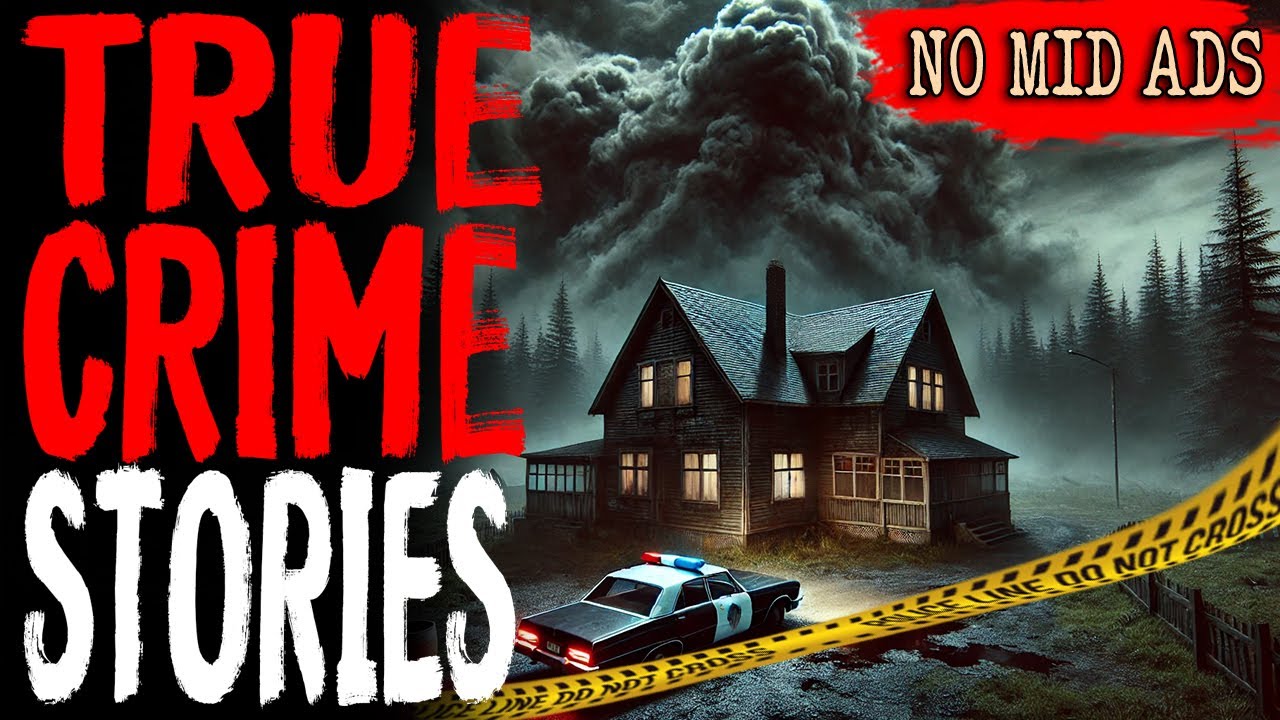 Real Crime Storytelling for Sleep | Soft Rain Sounds | Black Screen