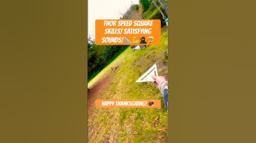 Thors Speed Square Skills Sound So Satisfying! #shorts #skills #thor #ninja #asmrsounds #satisfying